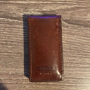 Coach Money Clip